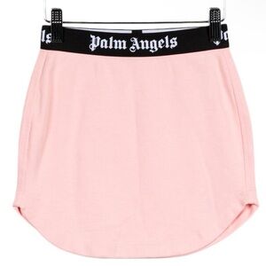 Palm Angels Girls Light Pink Mini Skirt 8